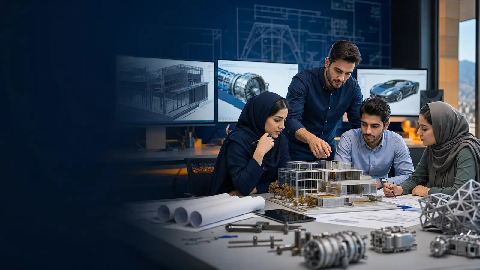 آموزش معماری، عمران و طراحی مهندسی